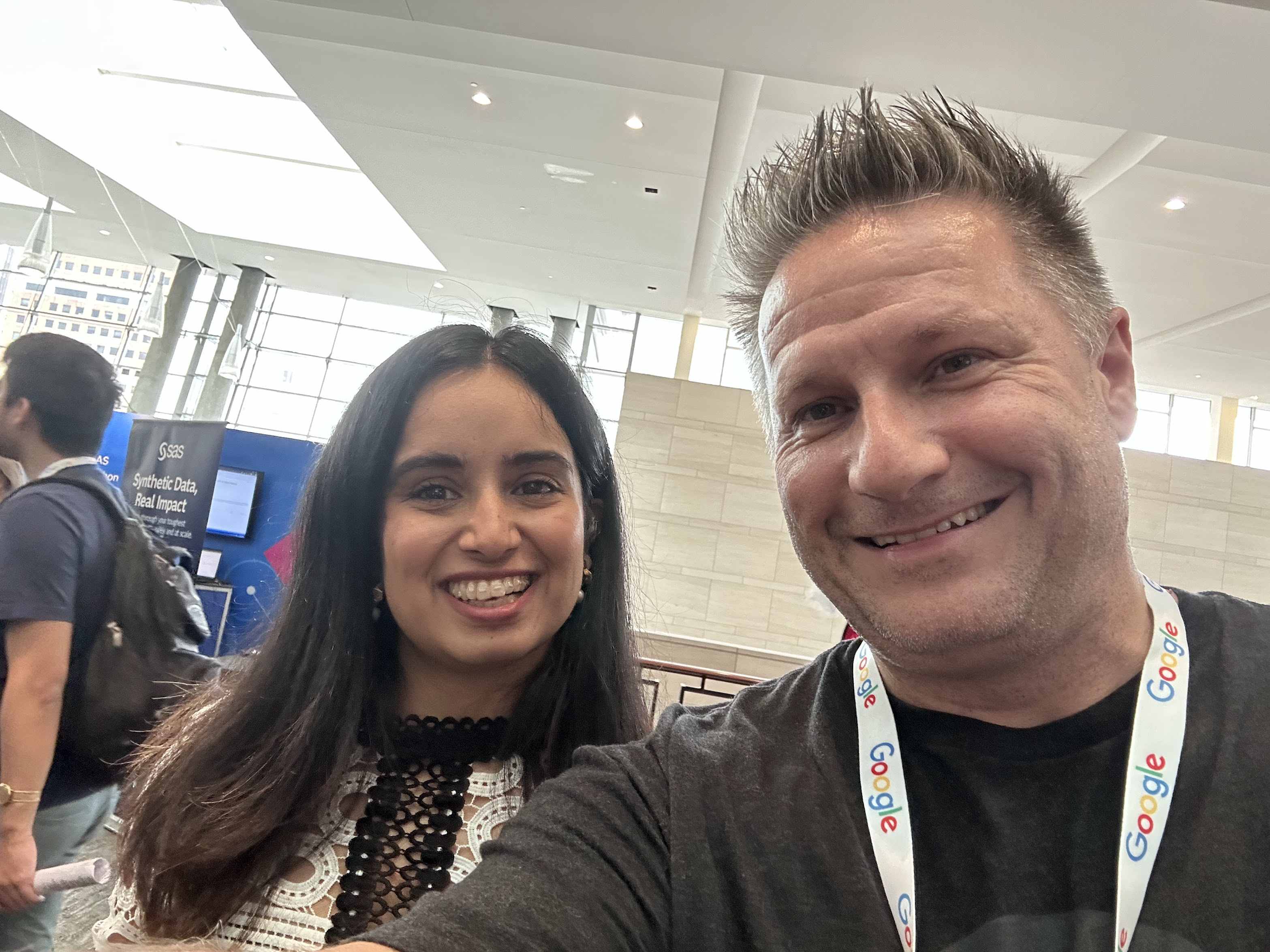 Me and Shruti at ATO 2025